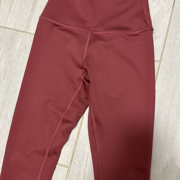 Alo yoga airlift new XS pink/red legging - Picture 2 of 5